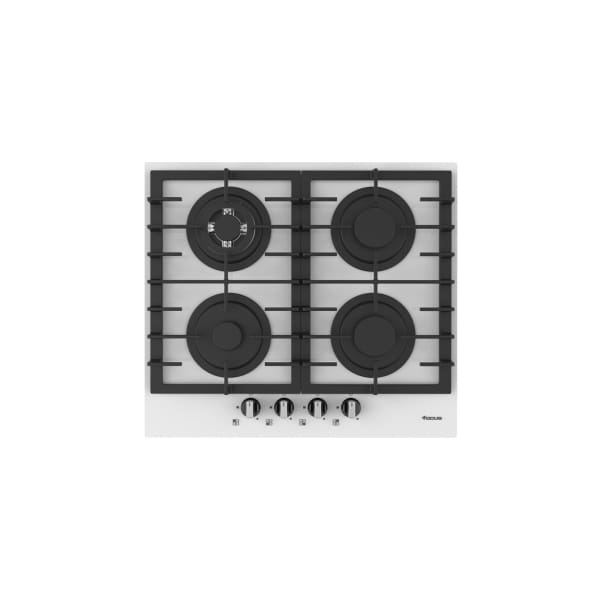 Plaque de Cuisson FOCUS Vitro Crystal 4 Feux 60 cm - Blanc (F.405W) Plaque de Cuisson FOCUS Vitro Crystal 4 Feux 60 cm - Blanc (F.405W)